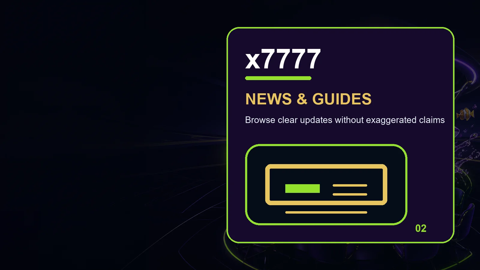 x7777 news full-width visual guide 2
