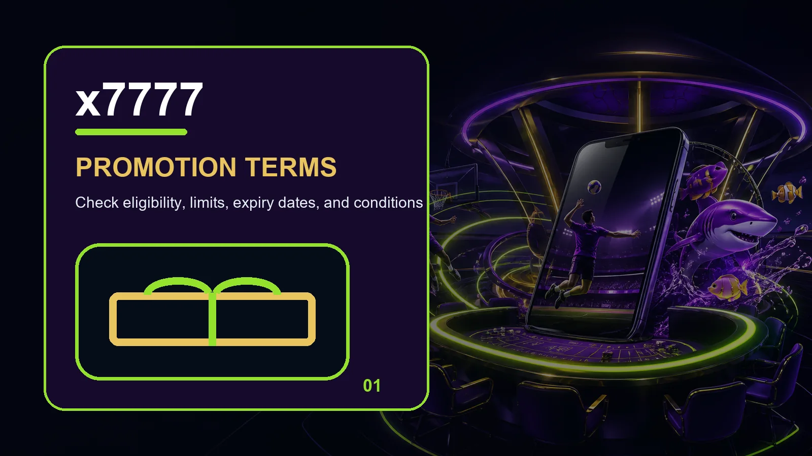x7777 promotions full-width visual guide 1