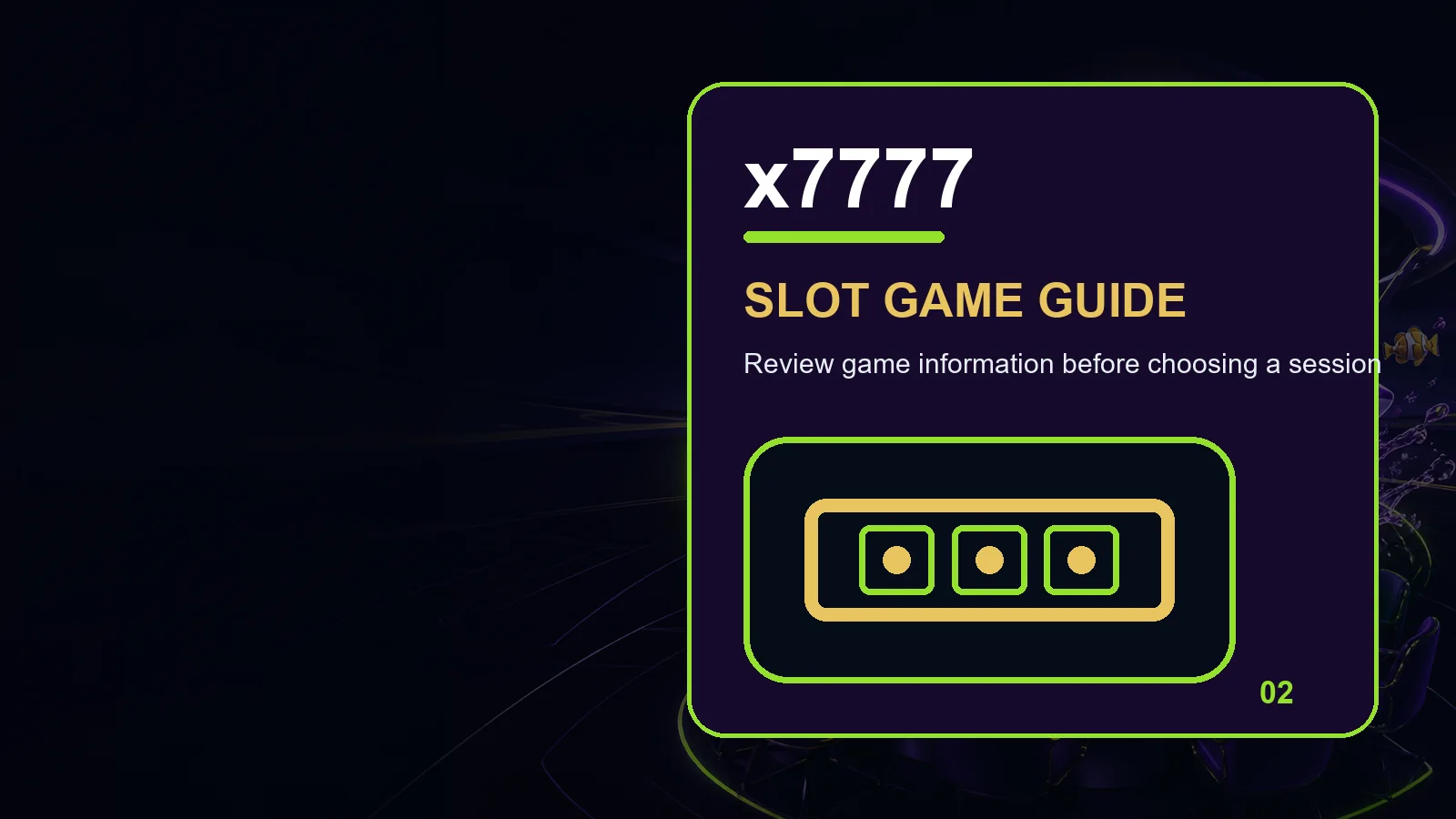 x7777 slots full-width visual guide 2